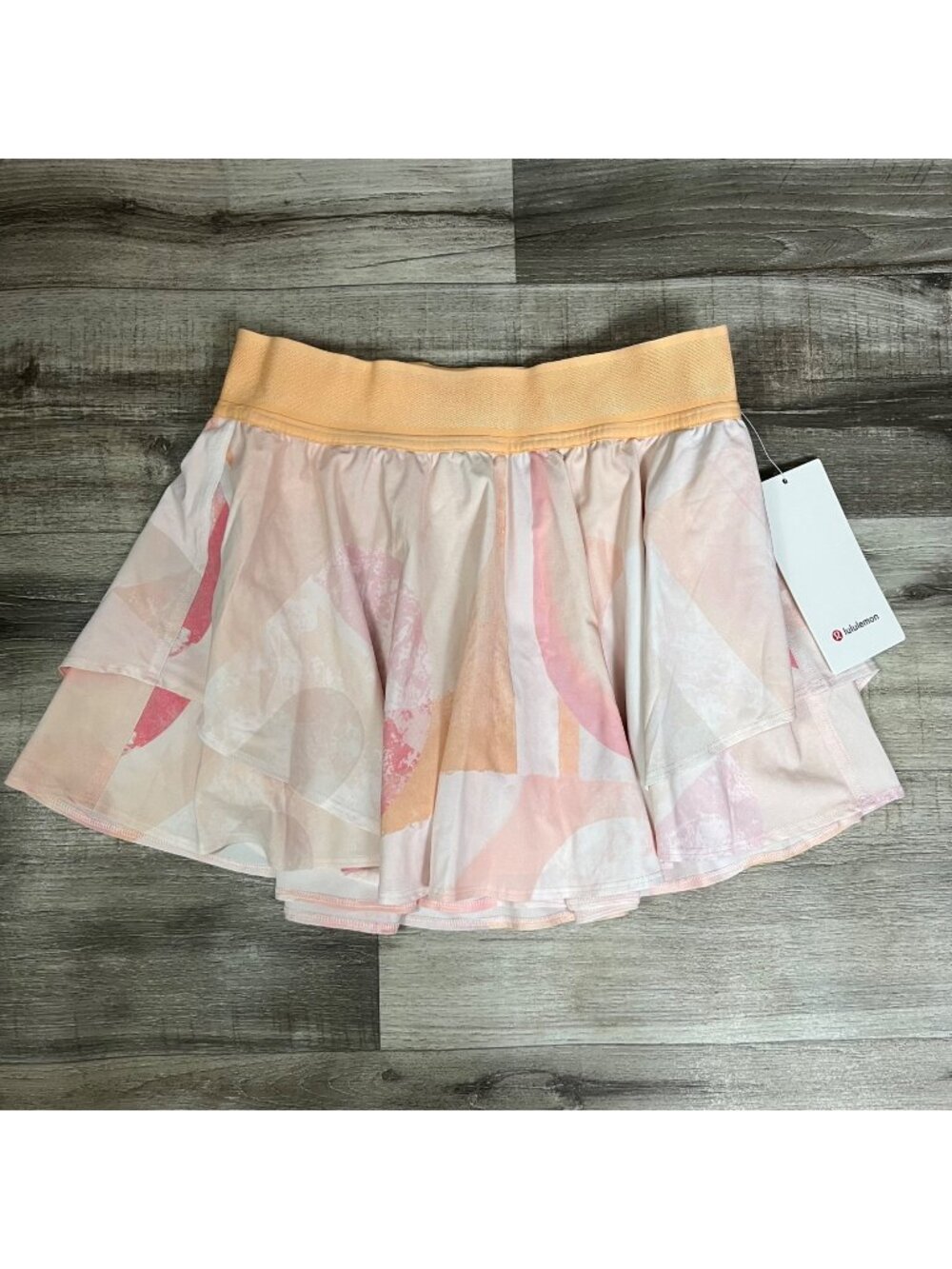 Lululemon Athletic Court Rival HR Skirt Garrogeo Multi NWT Women’s Size 6